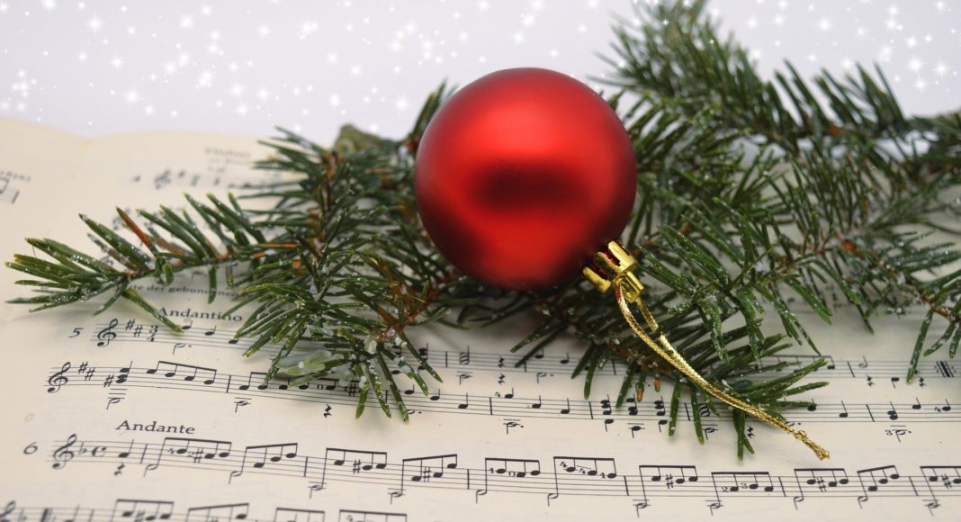 Christmas music scene