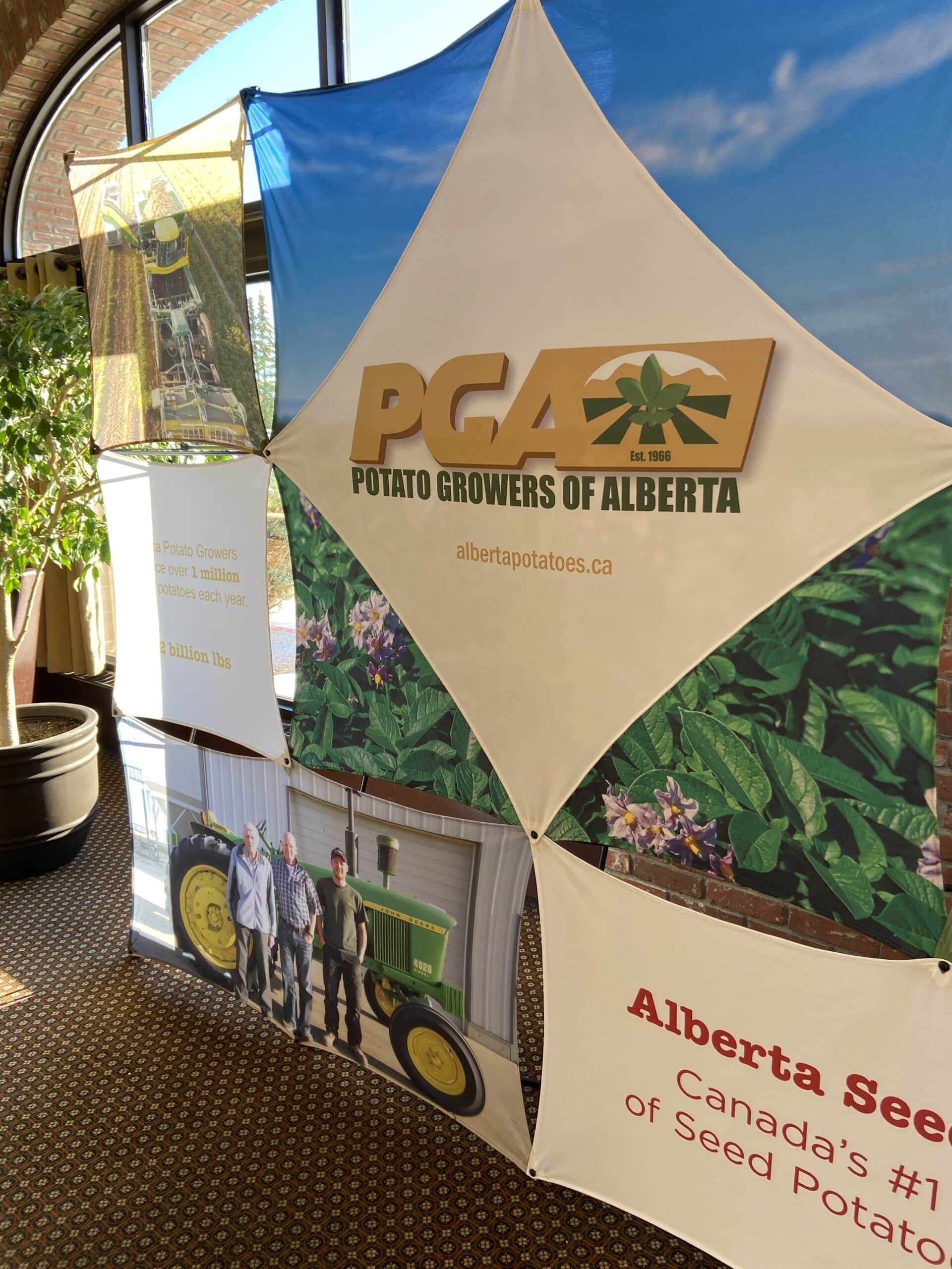 Potato Growers of Alberta banner