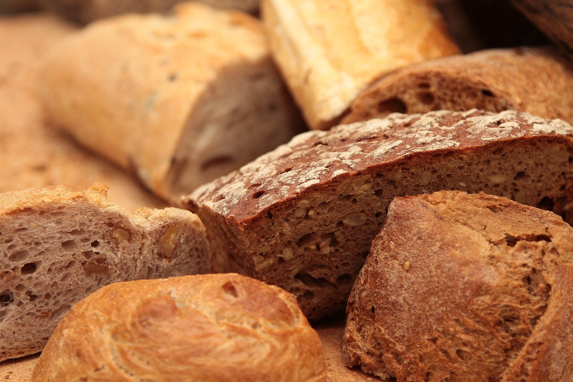 Loafs of bread